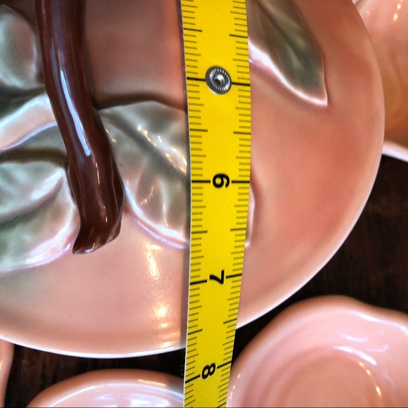 Vintage Belmar of California peach condiment set - Picture 8 of 9